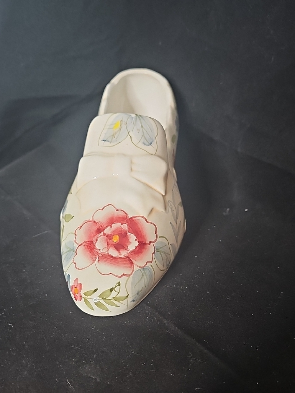 Vintage W L A China Porcelain Ceramic Real Size Shoe - Picture 2 of 7